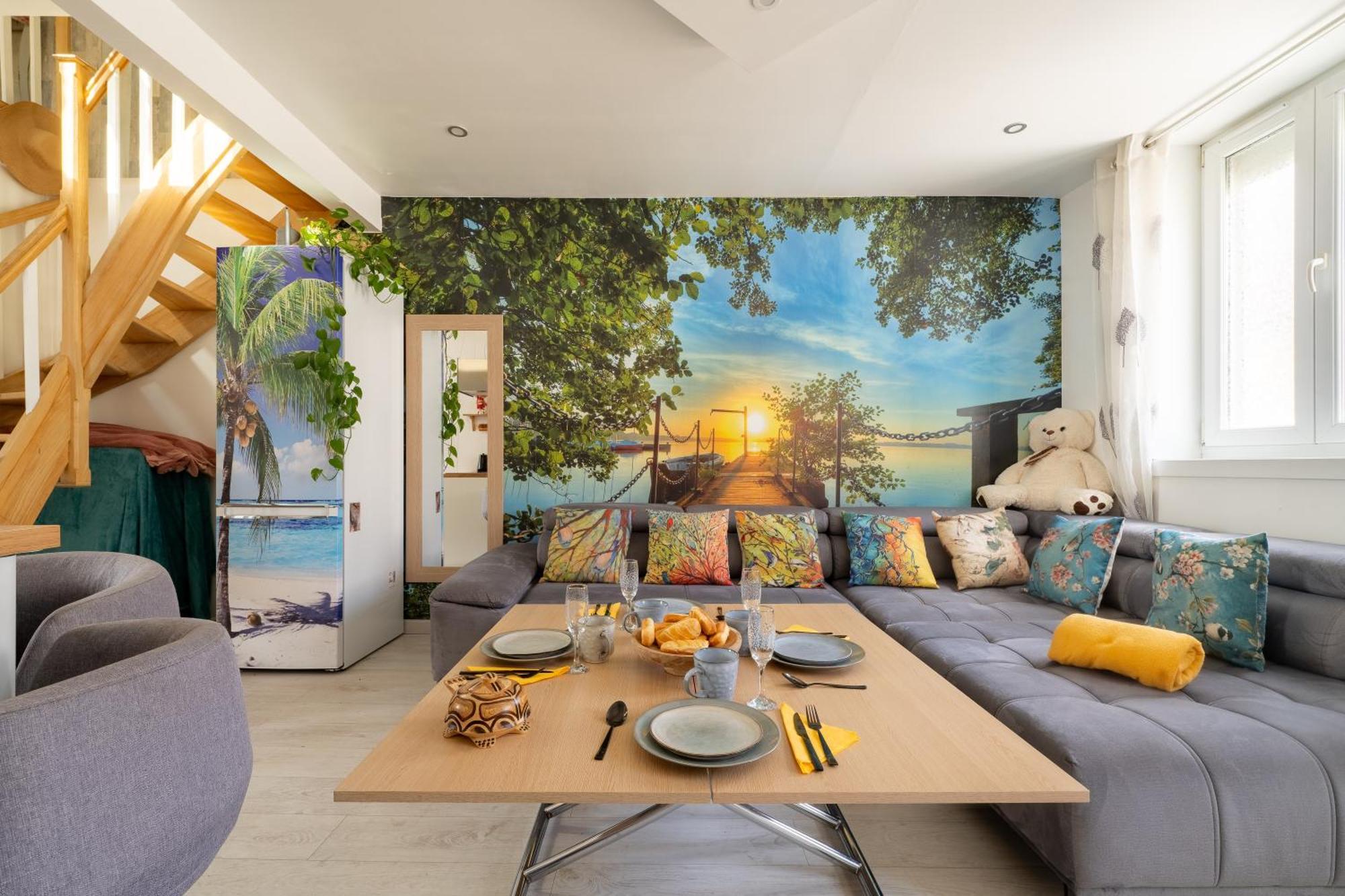 Casa Inca Calais - Duplex Soleil Latino - Parking Free, Station Apartment Luaran gambar