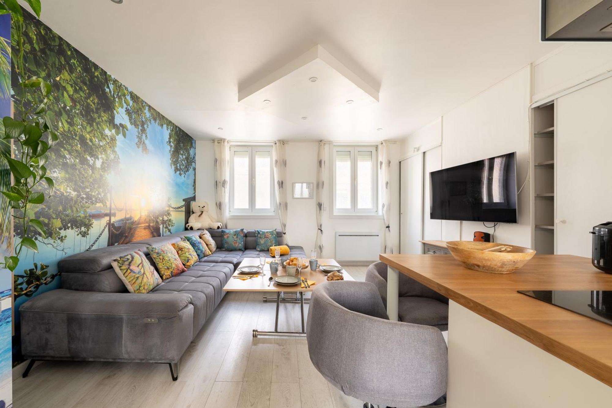 Casa Inca Calais - Duplex Soleil Latino - Parking Free, Station Apartment Luaran gambar