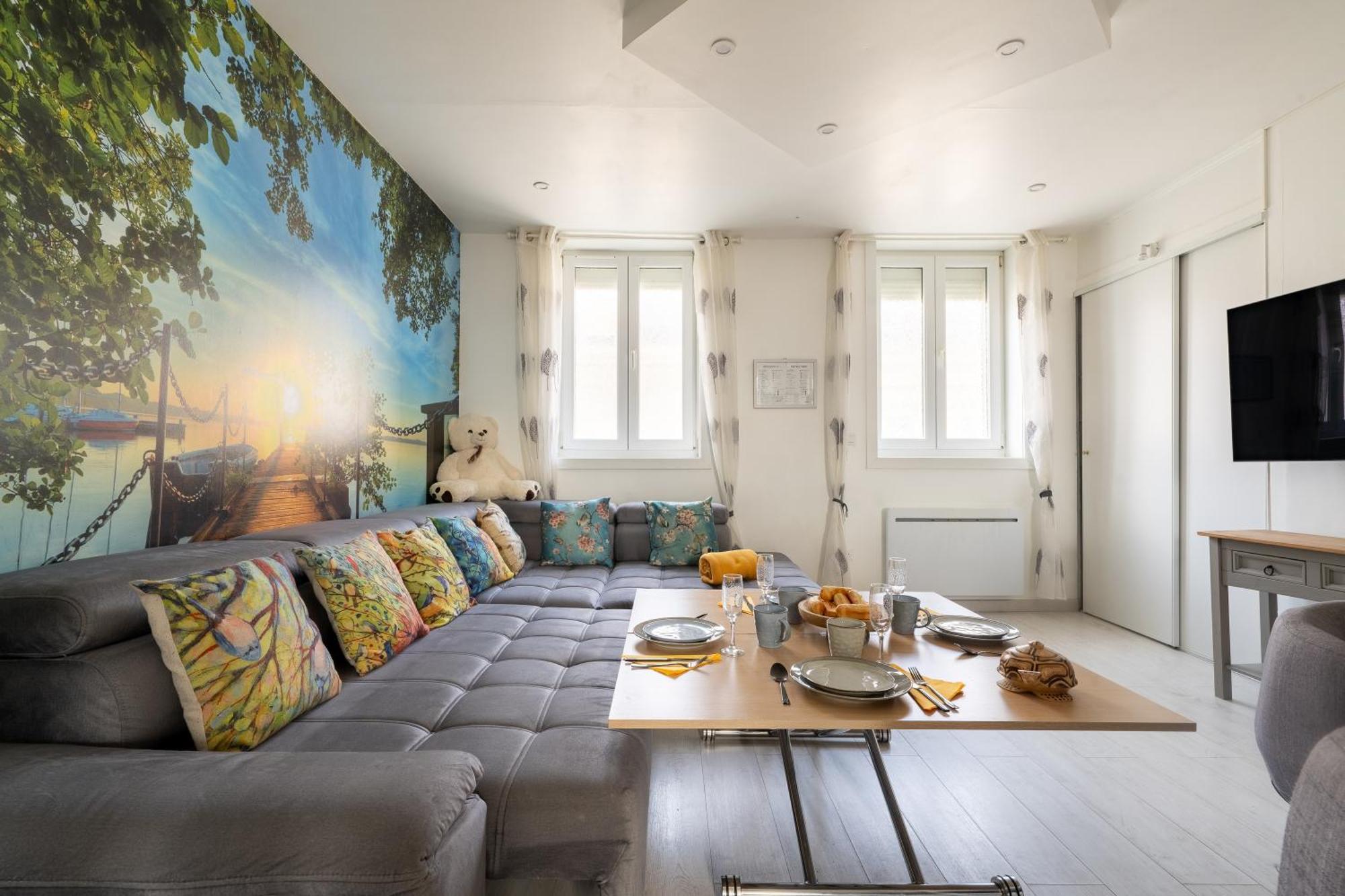 Casa Inca Calais - Duplex Soleil Latino - Parking Free, Station Apartment Luaran gambar